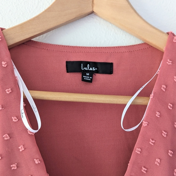 Lulu's Next to You Midi Dress in Rusty Rose Size M - Picture 7 of 9